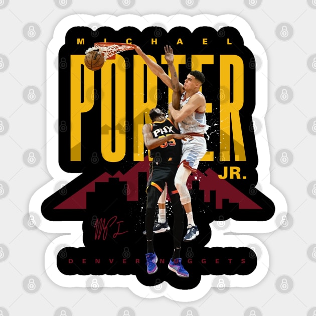 Michael Porter Jr Sticker by Juantamad